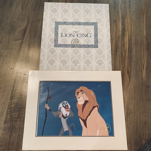 Vintage Disney Lithograph Lot Snow White Aladdin Lion King Toy Story Peter Pan + - Picture 5 of 16
